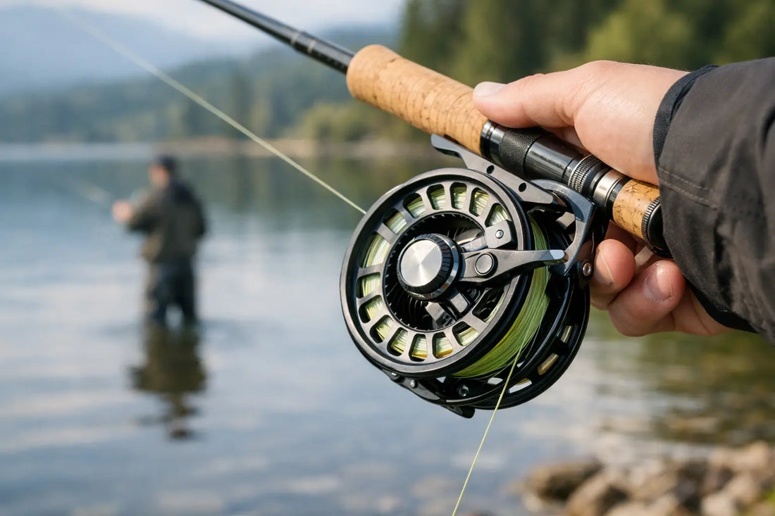 Carrete semiautomático para pescar mejor