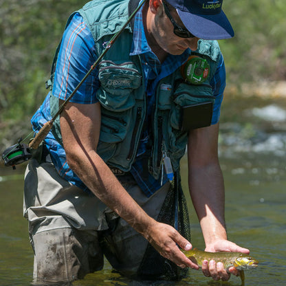 Portacañas de pesca a mosca para cinturón (diestro) LB1