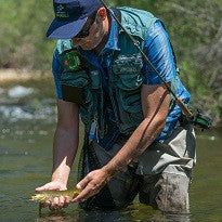 Portacañas de pesca a mosca para cinturón (zurdo) LB2